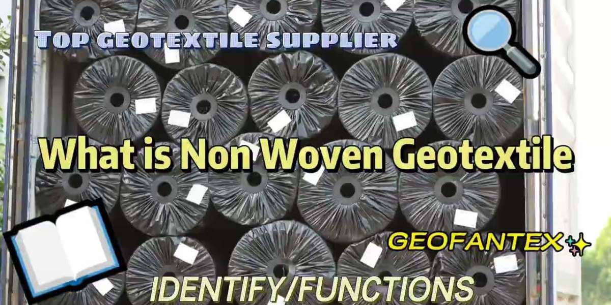 What sets a geotextile made of woven fibers apart from one made of nonwoven fibers